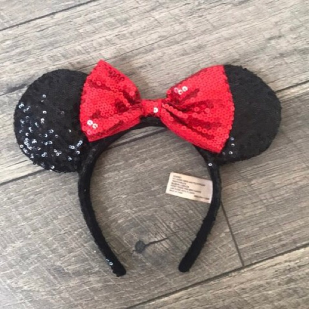 Minnie sequin ears